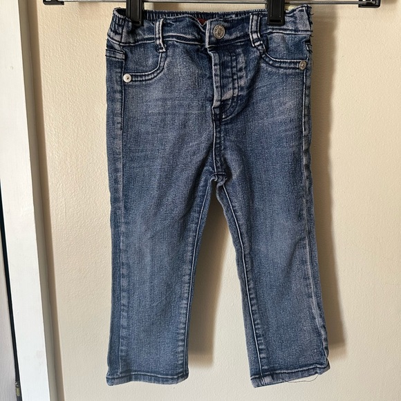 Baby boys’ 7 For All Mankind skinny jeans, size 18mo - Picture 1 of 3